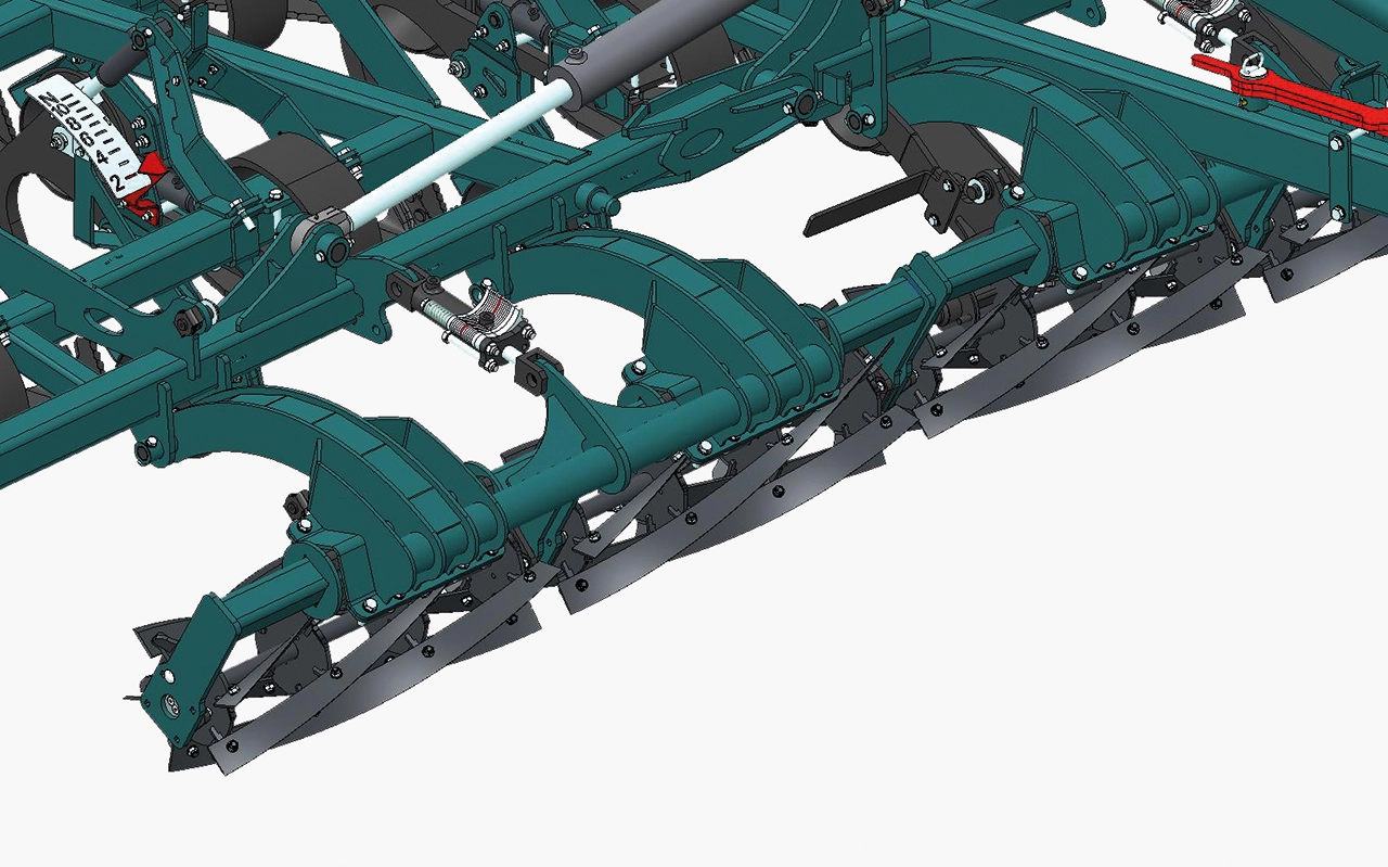 innoMADE Messerwalze MW1250 - Strohstriegel