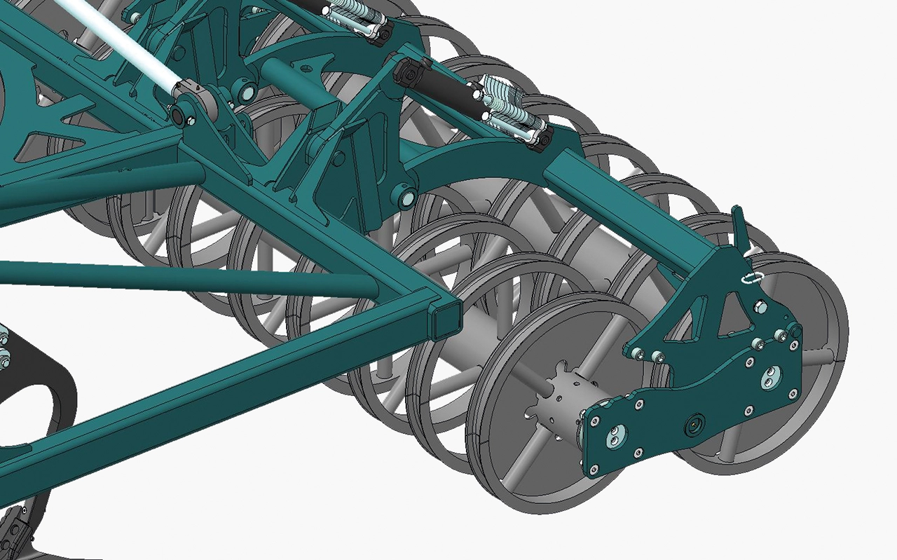 innoMADE Messerwalze MW1250 - Strohstriegel